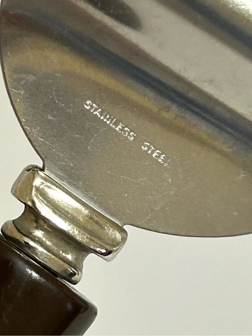 Unbranded polished stainless